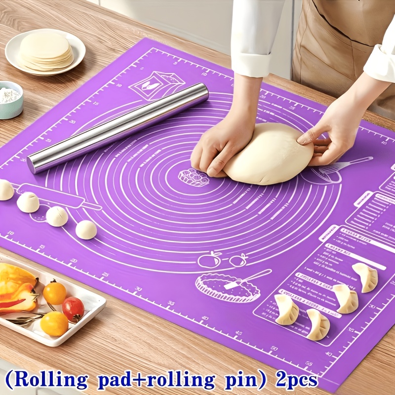 Kitchen Roll Baking - Set da 2 Pezzi: Tappetino in