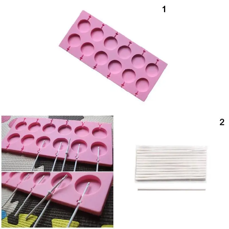 Baking Kitchen For Kids - Stampo in Silicone a Forma Rotonda