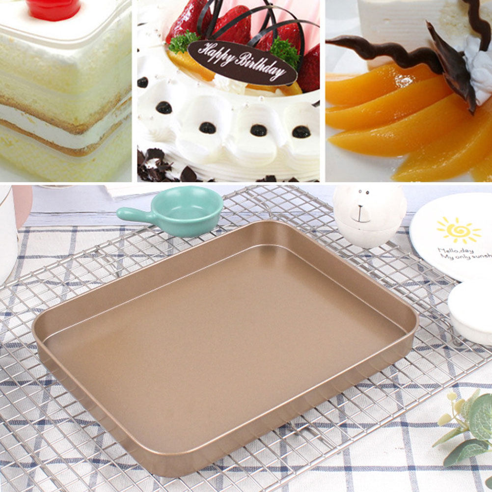 Kitchen Oven Baking Pans - Tortiera Rettangolare in Acciaio al Carbonio