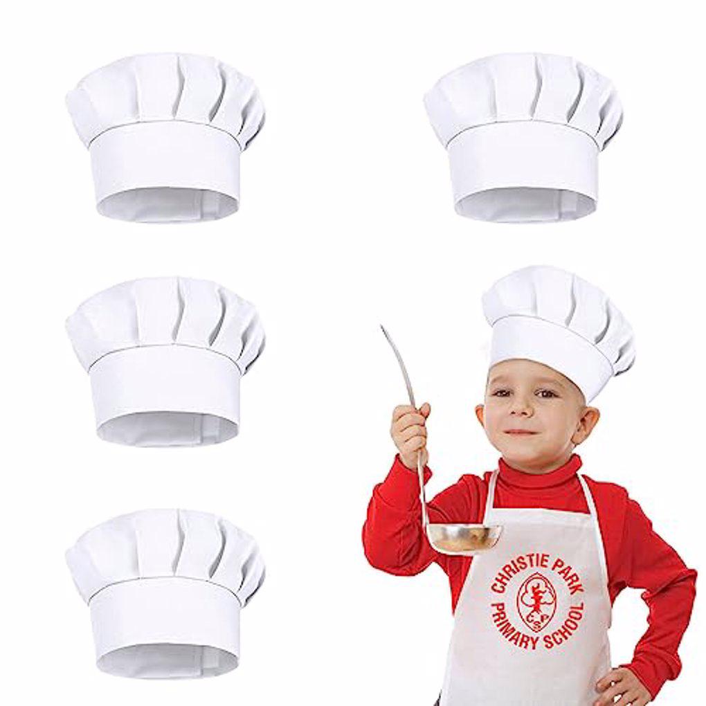 Baking Kitchen For Kids - Set di 4 Cappelli da Cuoco