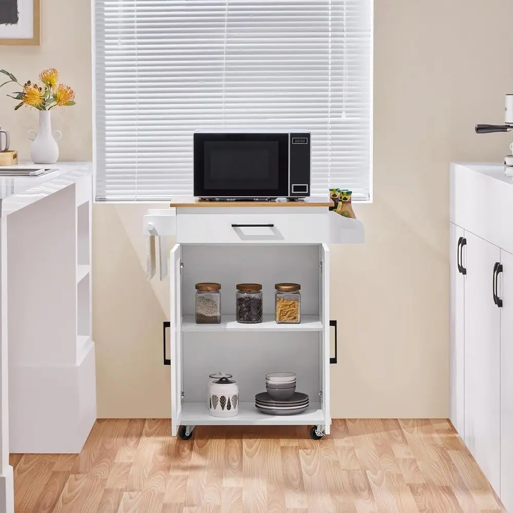 Carrello da Cucina Bianco con  - Kitchen Queen recensione e prezzo