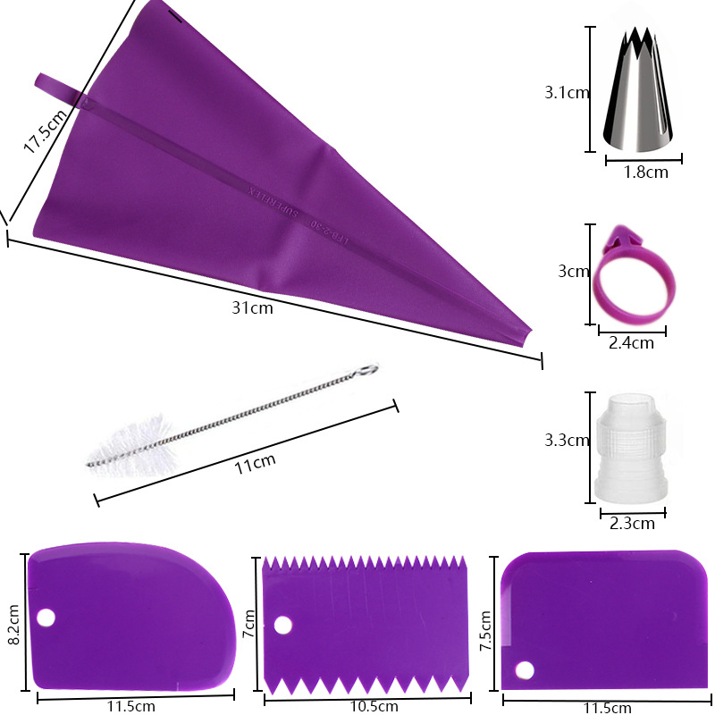 Set di ugelli per decorare tor - Kitchen Baking Equipment recensione e prezzo