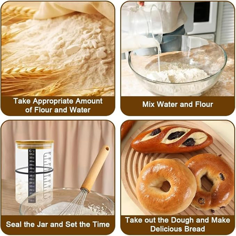 Kit barattolo di avviamento a  - Kitchen Baking Containers recensione e prezzo