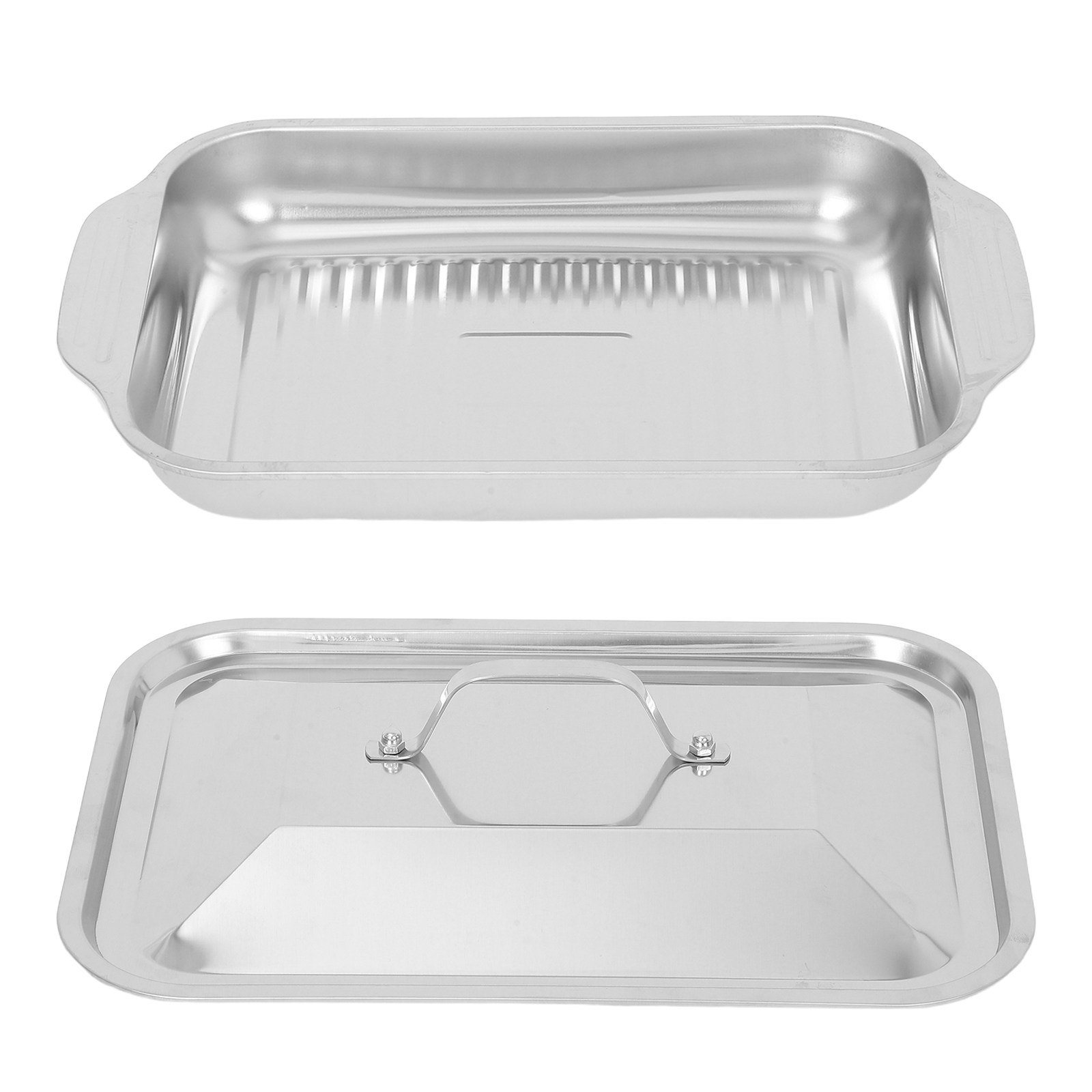 Teglia Rettangolare in Acciaio - Kitchen Oven Baking Pans recensione e prezzo