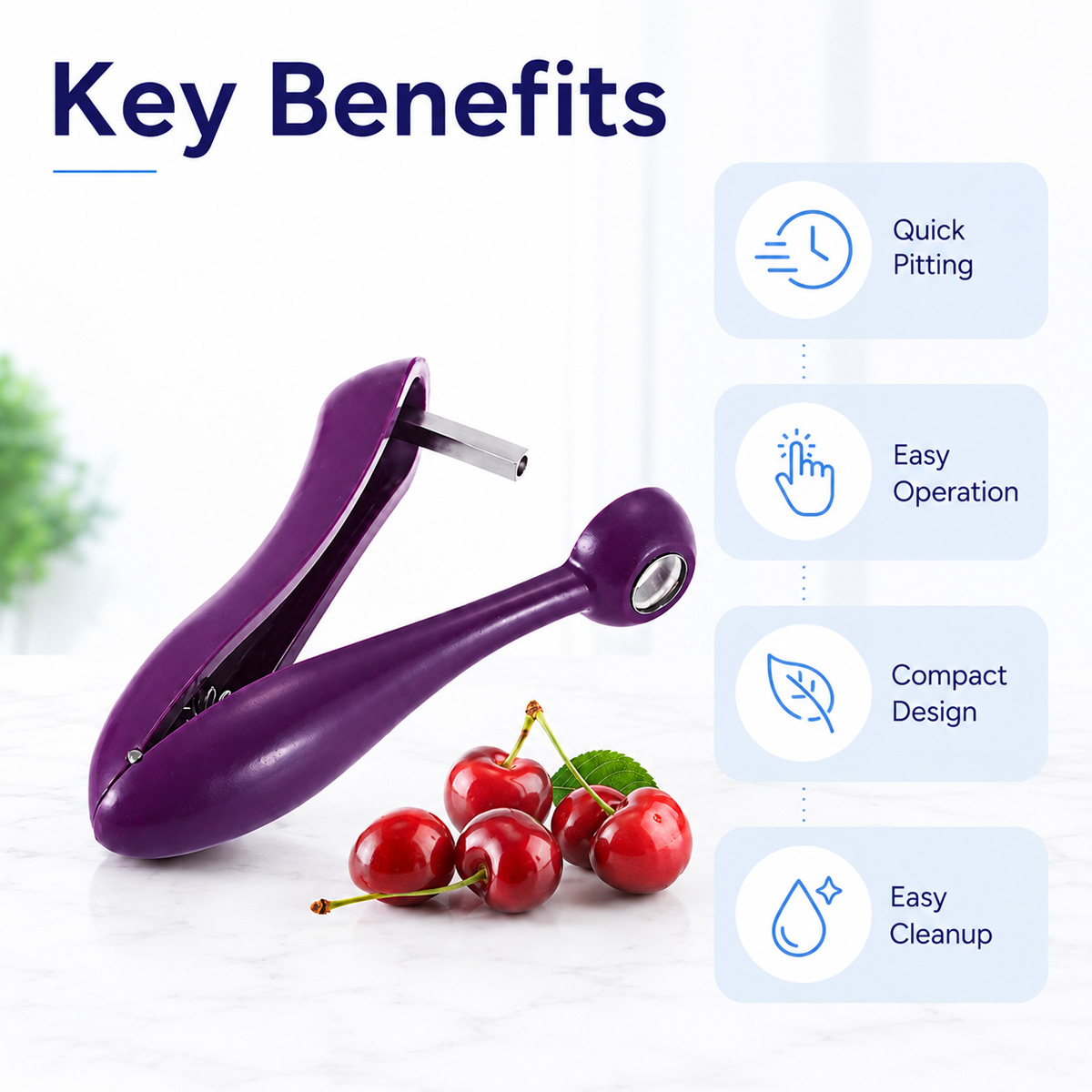 Spremi-ciliegie e olive manual - Kitchen And Baking Tools recensione e prezzo