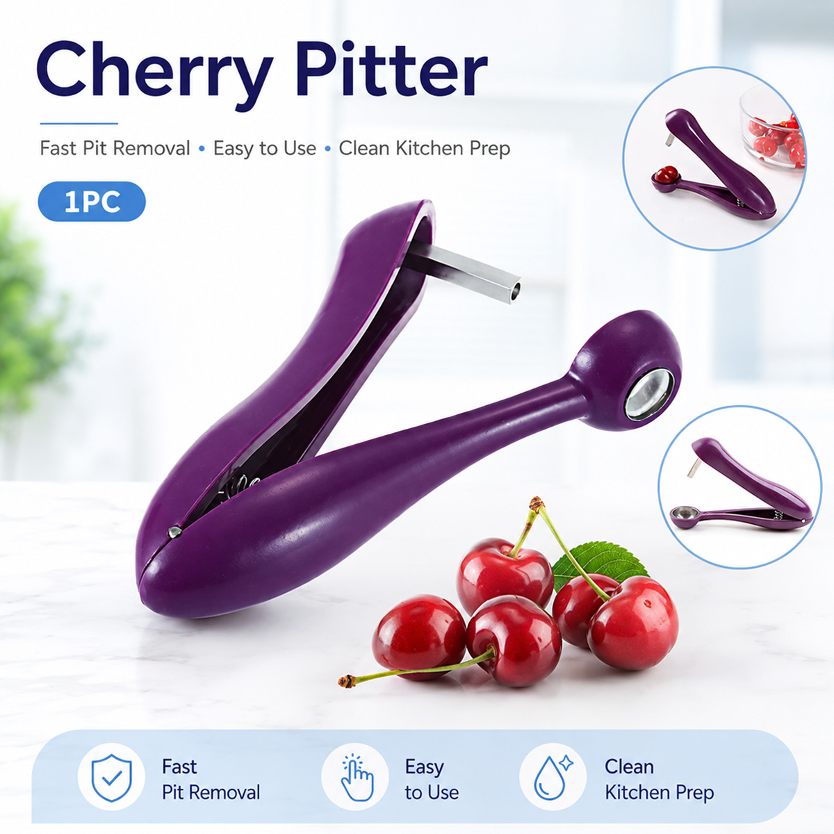 Spremi-ciliegie e olive manual - Kitchen And Baking Tools recensione e prezzo