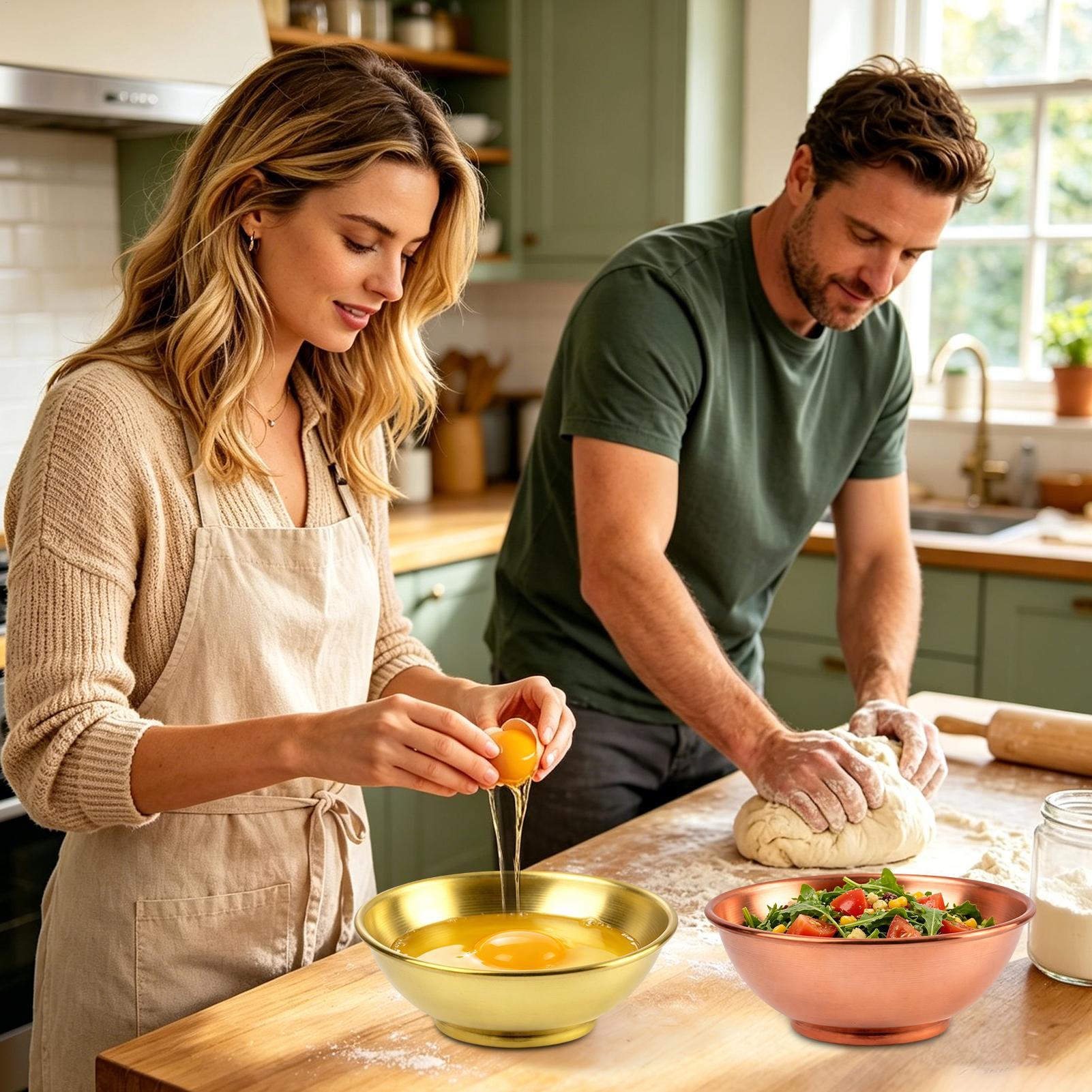 Ciotole Grandi in Rame per Con - Kitchen Baking Containers recensione e prezzo